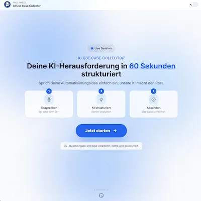 My AI Use Case Preview